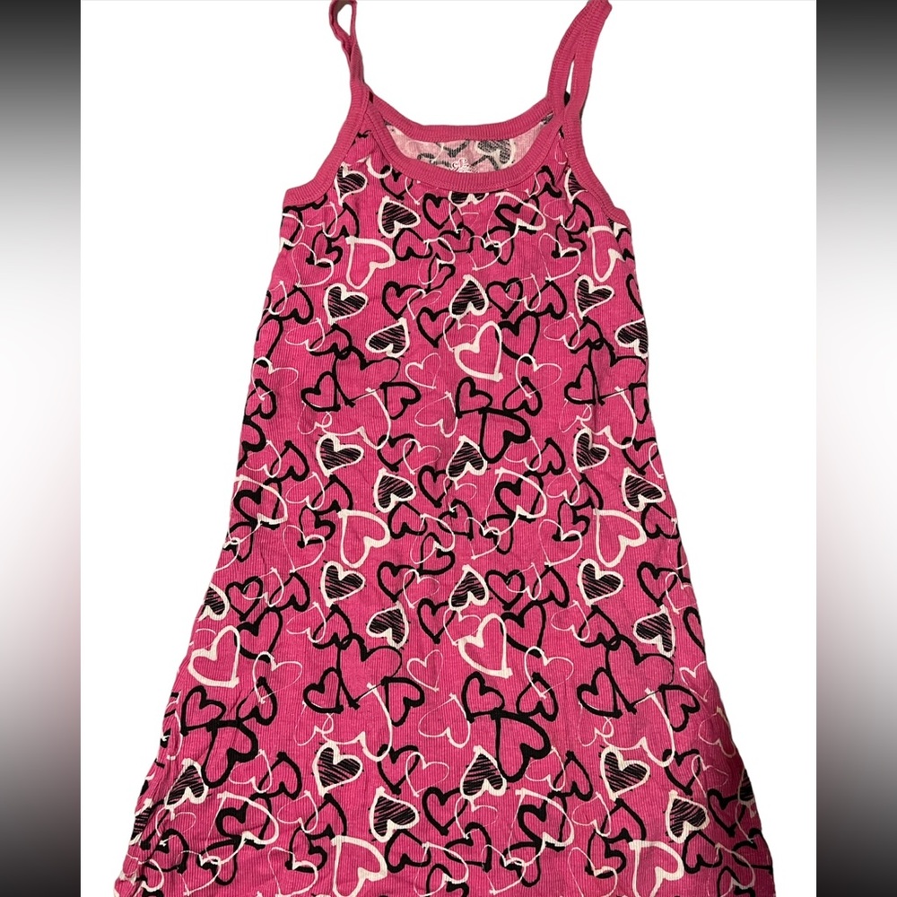 pink heart nightgown